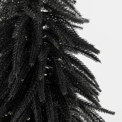 House of Seasons Kunstkerstboom in Jute - H60 x Ø32 cm - Zwart