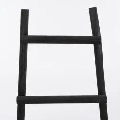 House of Seasons Ladderrek - L29 x B49 x H119 cm - Zwart
