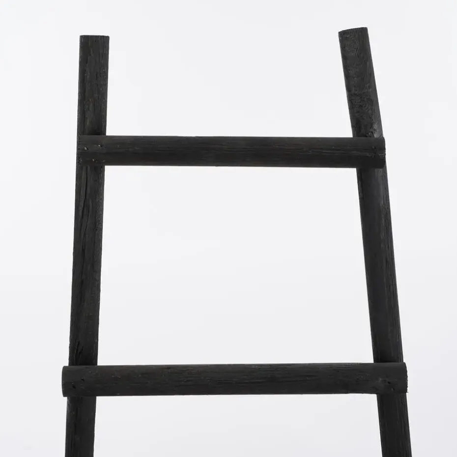 House of Seasons Ladderrek - L29 x B49 x H119 cm - Zwart