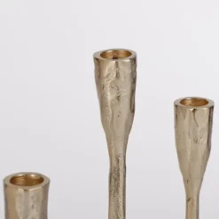 House of Seasons Stretto Kandelaar L21 x B9,5 x H40,5 cm Goud