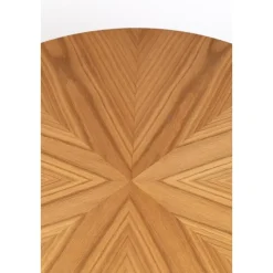 Housecraft Fabio Salontafel Rond Hout 80x80 cm Naturel