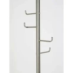 Housecraft Hooked kapstok staand metaal Zilver
