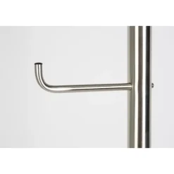 Housecraft Hooked kapstok staand metaal Zilver