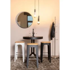 Housecraft Hooked kapstok staand metaal Zilver