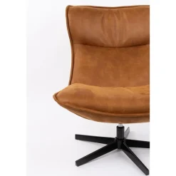 Housecraft John Fauteuil Cognac - Bruin