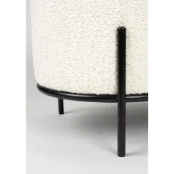 Housecraft Living Boz Hocker/ bankje Off-White - Wit