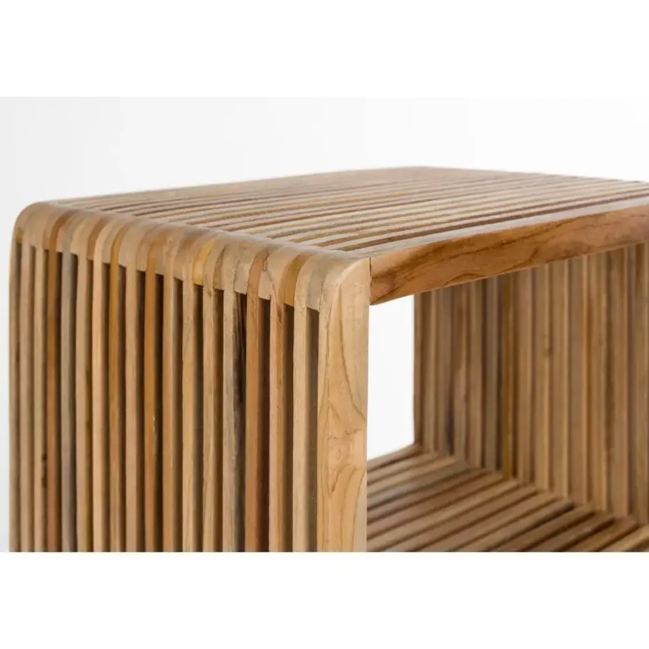 Housecraft Living Djia Kastje Teak Hout Hoog - Bruin