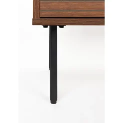 Housecraft Living Flux Opbergkast Laag Walnoot - Bruin