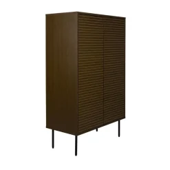 Housecraft Living Flux Opbergkast Hoog Gerookt Eiken - Bruin