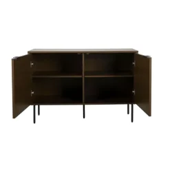 Housecraft Living Flux Opbergkast Laag Gerookt Eiken - Bruin