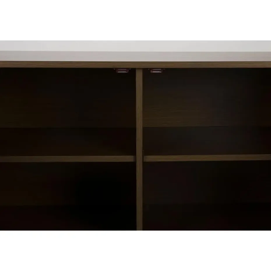 Housecraft Living Flux Opbergkast Laag Gerookt Eiken - Bruin