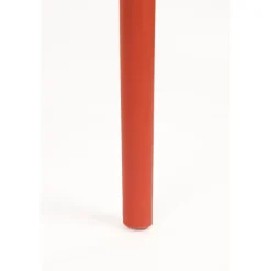 Housecraft Living Mante Tuinstoelen Armleuning Kunststof Terra/ Rood - Set van 4