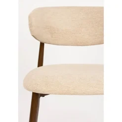 Housecraft Living Noor Eetkamerstoelen Beige - Set van 2