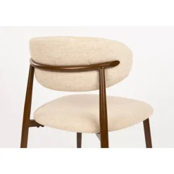 Housecraft Living Noor Eetkamerstoelen Beige - Set van 2