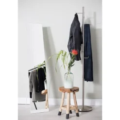 Housecraft Living Stand Vrijstaande Spiegel/ Passpiegel Staand Zwart