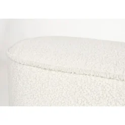 Housecraft Marcos Bankje Bouclé Wit