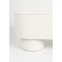 Housecraft Marcos Bankje Bouclé Wit