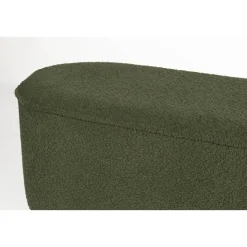 Housecraft Marcos Bankje Bouclé Groen