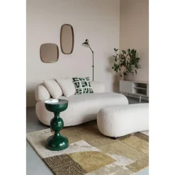 Housecraft Noxx Hocker Teddy stof Wit