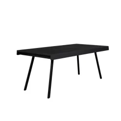 Housecraft Suri Eettafel Hout 160x78 Zwart