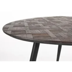 Housecraft Webster Eettafel Rond Hout 180x90 cm Bruin