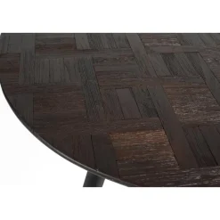 Housecraft Webster Eettafel Rond Hout 180x90 cm Bruin