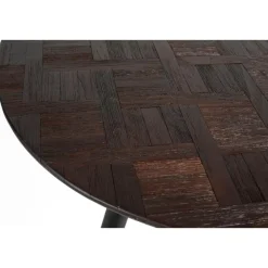 Housecraft Webster Eettafel Rond Hout 180x90 cm Bruin