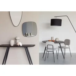 Housecraft Webster Eettafel Rond Hout 180x90 cm Bruin