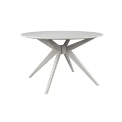 Housecraft Zeme Eetkamerstafel Rond 122 cm Hout Beige