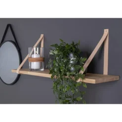 Housenordic Wandplank Forno - 120 x 20 cm - Bruin