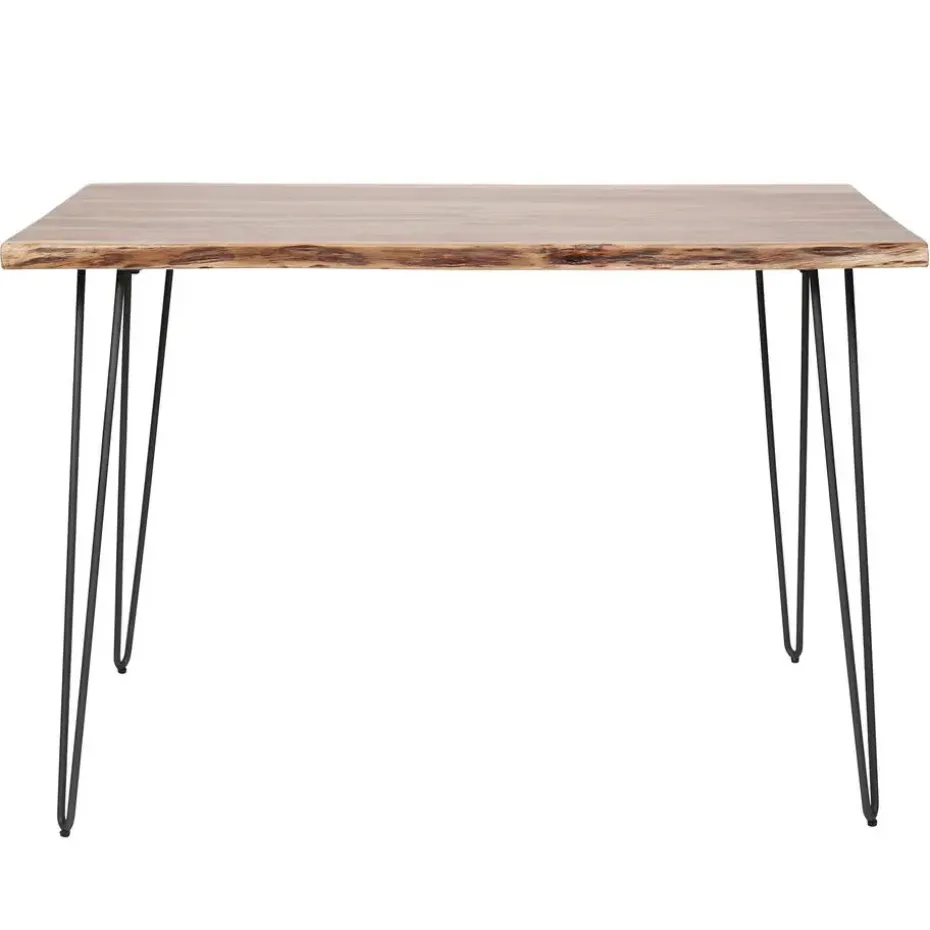 Hoyz - Bartafel Edge - Massief Acaciahout - Industrieel - 130x70x92