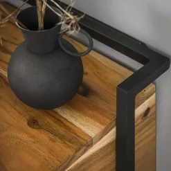 Hoyz - Hangend Nachtkastje - Zwart - 1 Lade - Open Vak Air Solid