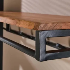 Hoyz - Kapstok Custom - 6 haken - Hoedenplank - Acaciahout