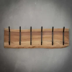 Hoyz - Kapstok Edge met 12 haken - Grijs - Wandkapstok