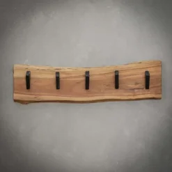 Hoyz - Kapstok Edge met 5 haken - Grijs - Wandkapstok