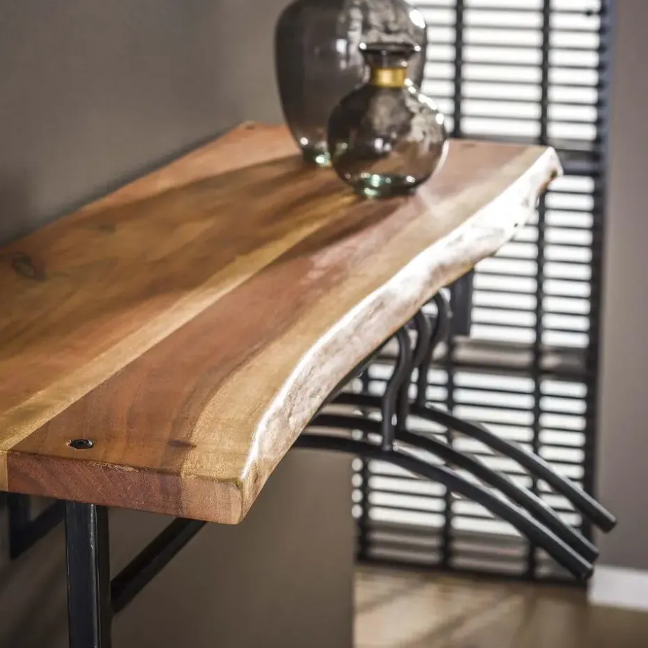 Hoyz - Kapstok Edge met 6 haken - Grijs - Wandkapstok