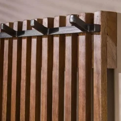 Hoyz - Kapstokrek Tweak - 14 Haken - Mangohout - Zandkleur