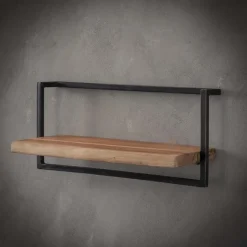 Hoyz - Wandplank Edge - 65cm - Acaciahout