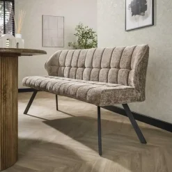 Hoyz Collection - Eetkamerbank Raster - Rich Champagne