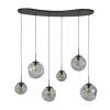 Hoyz Collection - Hanglamp Stellar Black 6-lichts - Artic Zwart