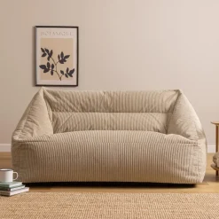 icon - Cecilia Zitzak Bank - Ribfluweel - Beige