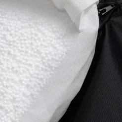 icon - Dalton XL Zitzak Fauteuil met Poef - Gaming - Ribfluweel - Beige