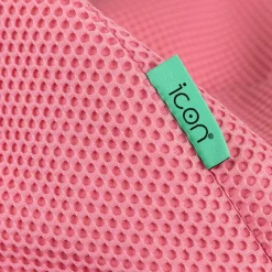 icon - Dalton Zitzak Fauteuil met Poef - Gaming - Roze