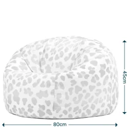 icon - Kingston Kinderzitzak Stoel - Binnen - Buiten - Luipard