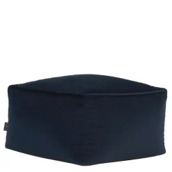 icon Zitzak en Poef Natalia - Fluwelen Zitzak - Marineblauw