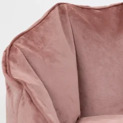 icon Zitzak en Poef Sirena - Zitzak Velvet - Oud roze