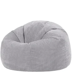 icon Zitzak Kingston - Corduroy Zitzak Volwassenen - Grijs