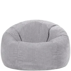 icon Zitzak Kingston - Corduroy Zitzak Volwassenen - Grijs