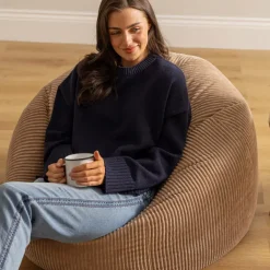 icon Zitzak Kingston - Corduroy Zitzak Volwassenen - Mokka