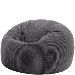 icon Zitzak Kingston - Corduroy Zitzak Volwassenen - Houtskool